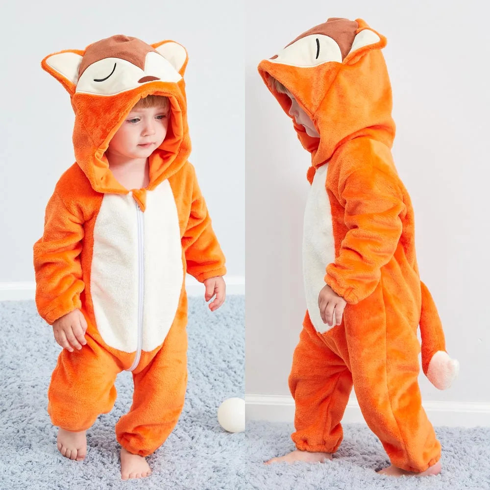 Cozy Animal Onesie for Babies