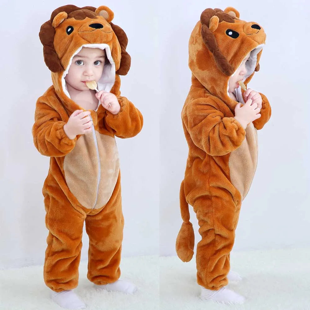 Cozy Animal Onesie for Babies