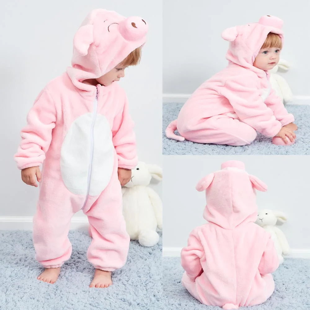 Cozy Animal Onesie for Babies